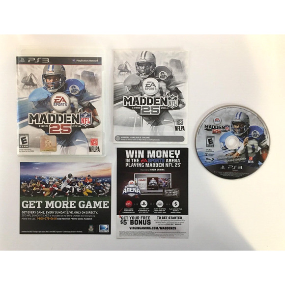 Madden NFL 25 PS3 (Sony PlayStation 3, 2013) Football - CIB Complete - US Seller - Picture 1 of 4